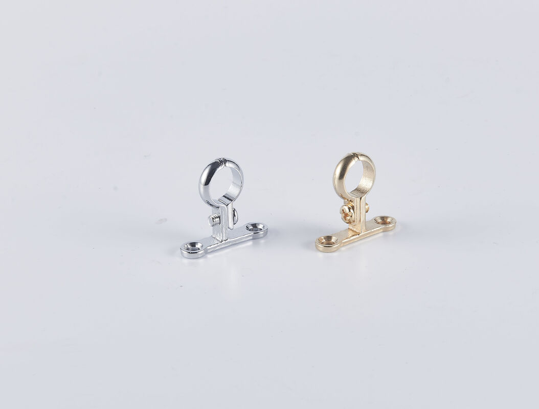 Industrial Brass Pipe Clamp Easy Installation for Plumbing Water Throwing / Chrome Plated Holders