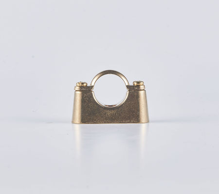 Clampo per tubi in ottone industriale per idraulici